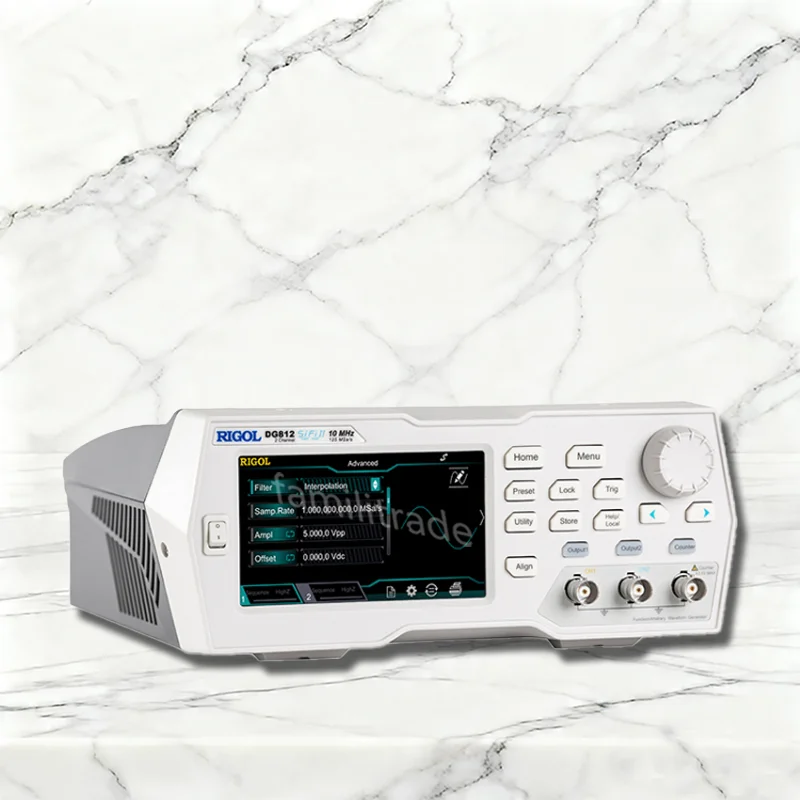 1PC NEW Rigol DG812 Function / Arbitrary Waveform Generator 10 MHz 2CH 16bits 125Msa/s 2M(8M opt.) In Stock Original Box