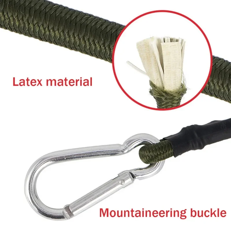 Hanger Pulley Lifting Hook Hanging Rope Clip Adjustable Lanyard Hanging For Tent Rope Camping Accessories image 4