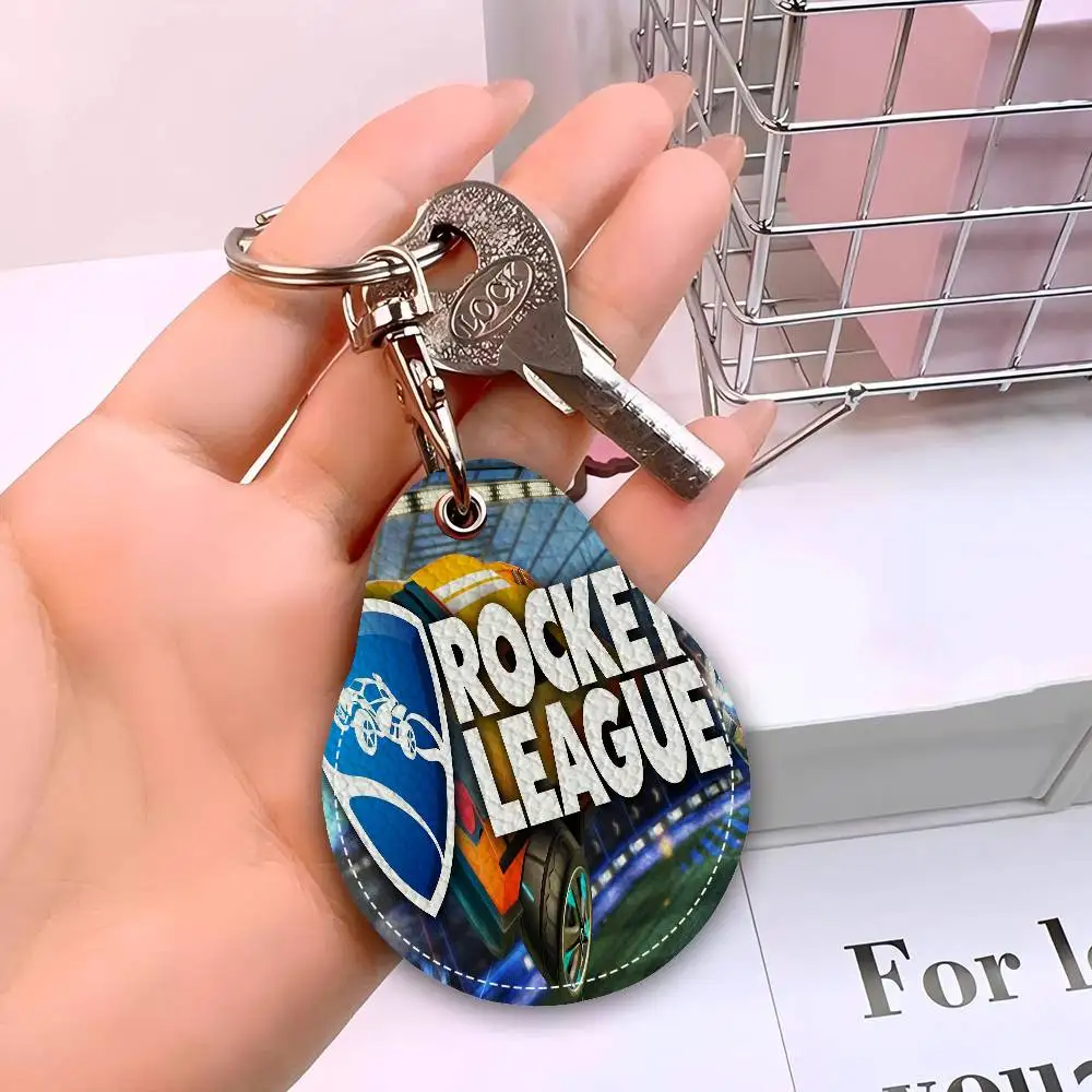 صاروخ الدوري مفتاح الأزياء بو شكل المياه المفاتيح النساء سيارة مفتاح حامل المنزل حلقة رئيسية حقيبة سحرية سيارة قلادة هدية #3