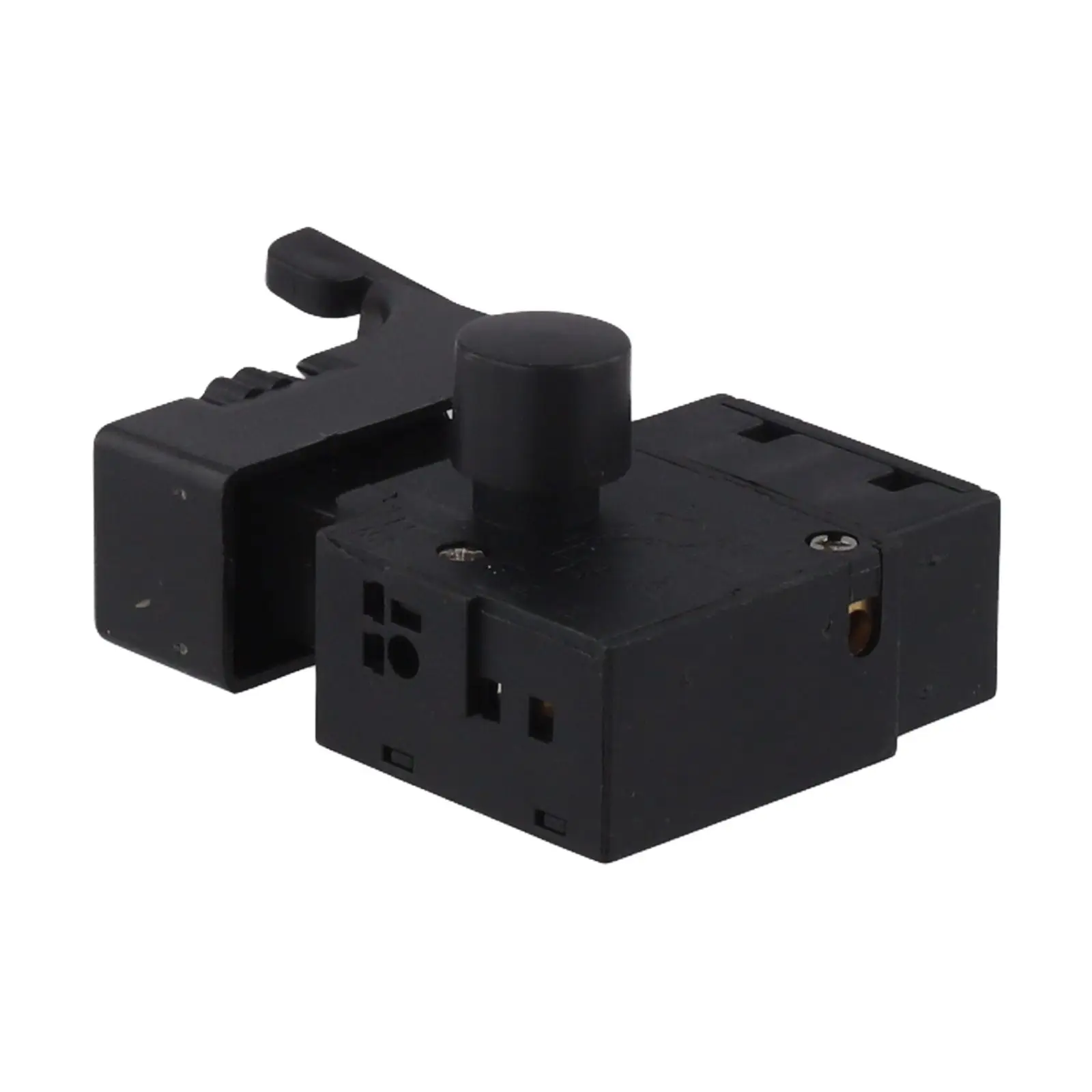 

Speed Regulating Trigger Button Switch FA261BEK 6A 250V Lock On Electric Drill Power Tool Replacement with Plastic Housing