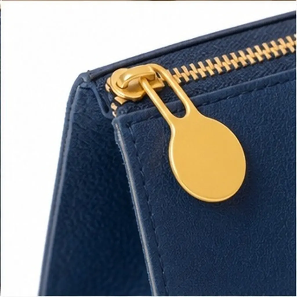 Triangle Pencil Case Premium Vintage Design Smooth Zipper for Pens Pencils Erasers Stationery Wallet