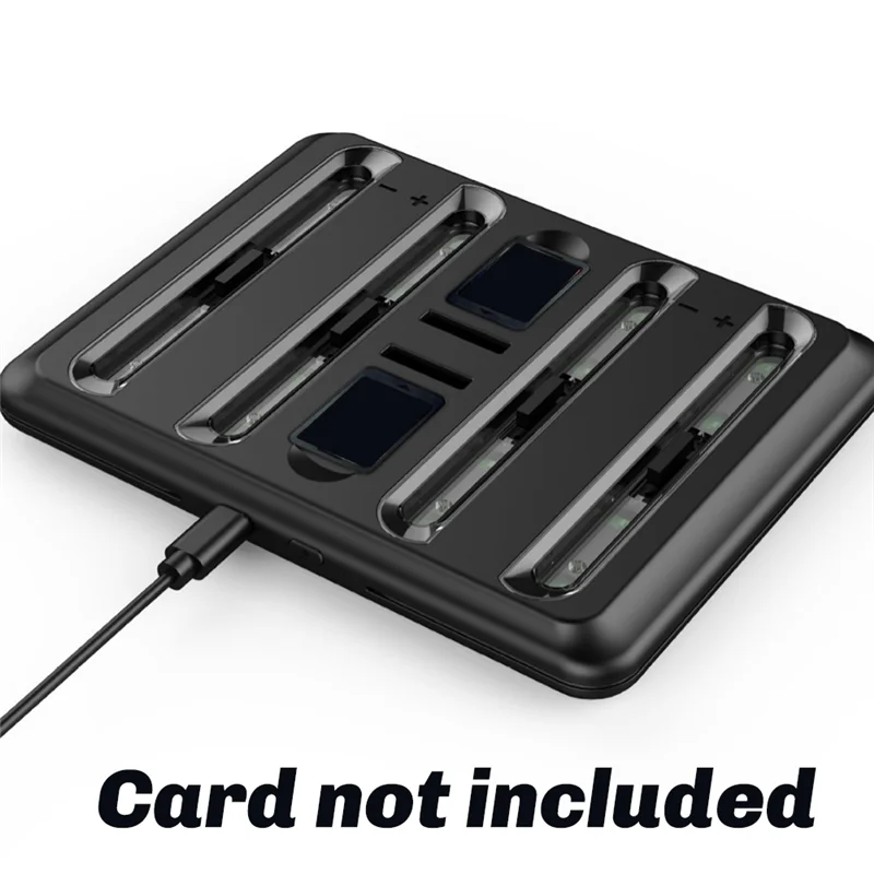 VO-For Nintendo Switch 2 コントローラー充電ステーション 4 In 1 充電スタンド 4 Joy Con コントローラー充電ステーション