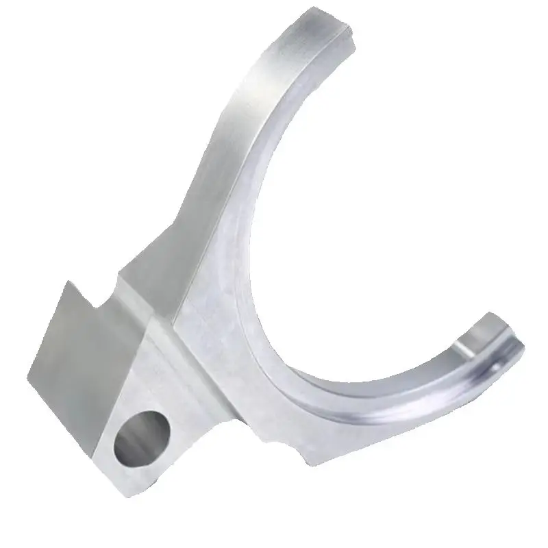 Custom CNC Machined Aluminum Fork Part for Industrial Equipment
