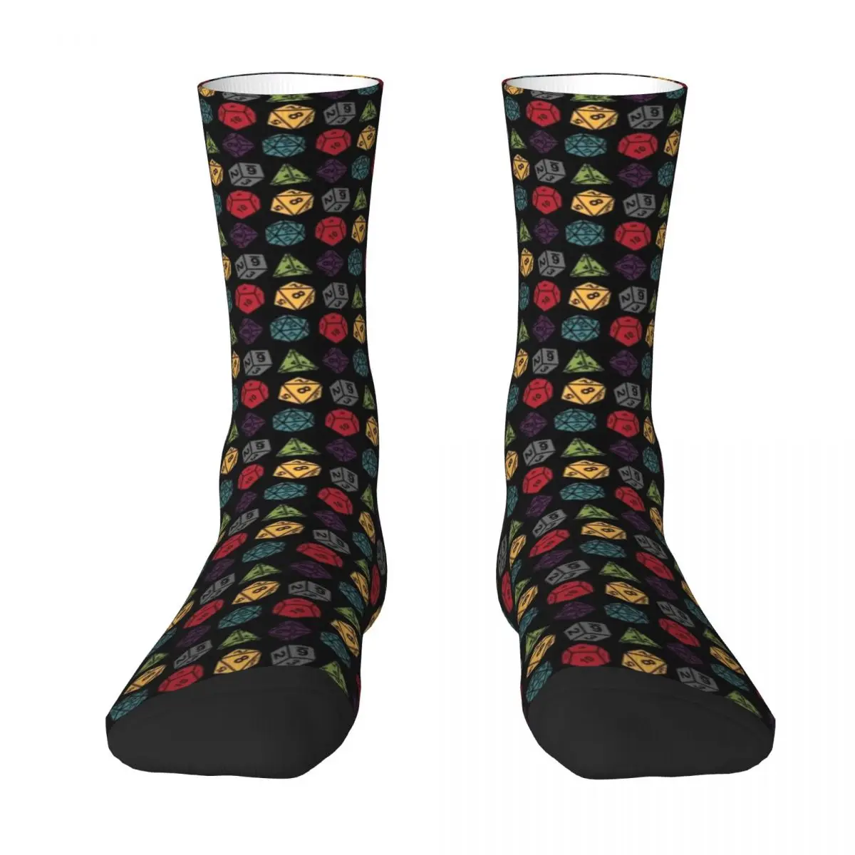 

Critical Hit! Socks valentine gift ideas colored Socks For Man Women's