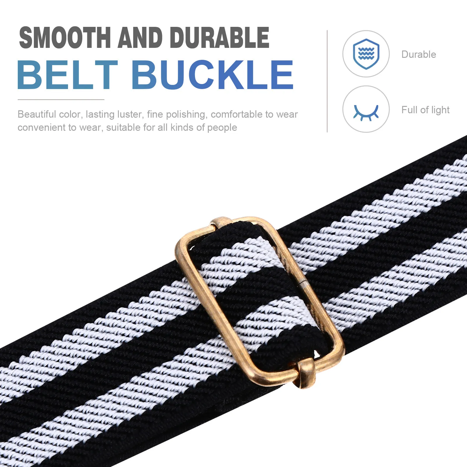 

1 комплект детских эластичных регулируемых ремней для брюк и юбок, прочные и удобные ремни с пряжкой