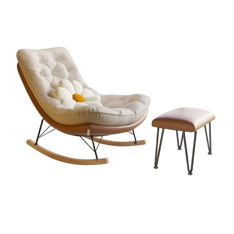 الشمال كراسي غرفة المعيشة الحديثة هزاز الكبار الاسترخاء كسول تصميم كراسي كرسي كرسي نفث Sillas De Sala أثاث المنزل