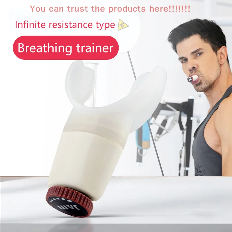 

Sport Training Respirator Tool, High altitude Breath Training Device, Fitness Lung Exerciser