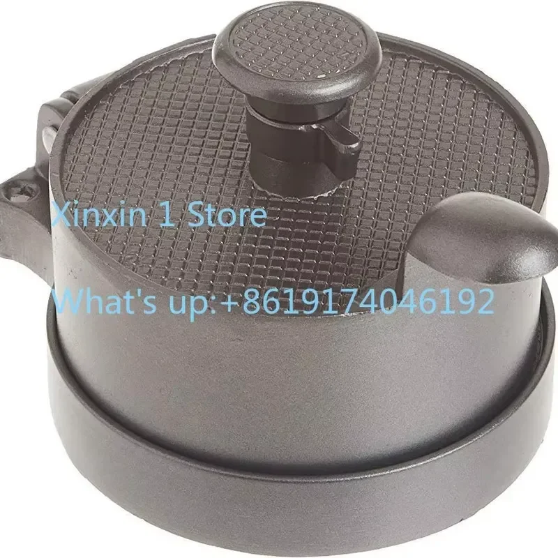 2pcs Manual Hamburger Machine Hand Press Small Meat Patty Machine Small Aluminum Alloy Adjustable Meat Press Mold
