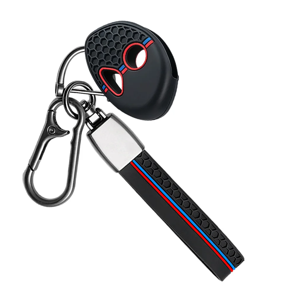 Key Fob Case With Keychain For BMW F650GS F700GS F750GS F800GS F850GS R1200GS R1250GS S1000XR S1000RR Motorcycle Durable Stylish