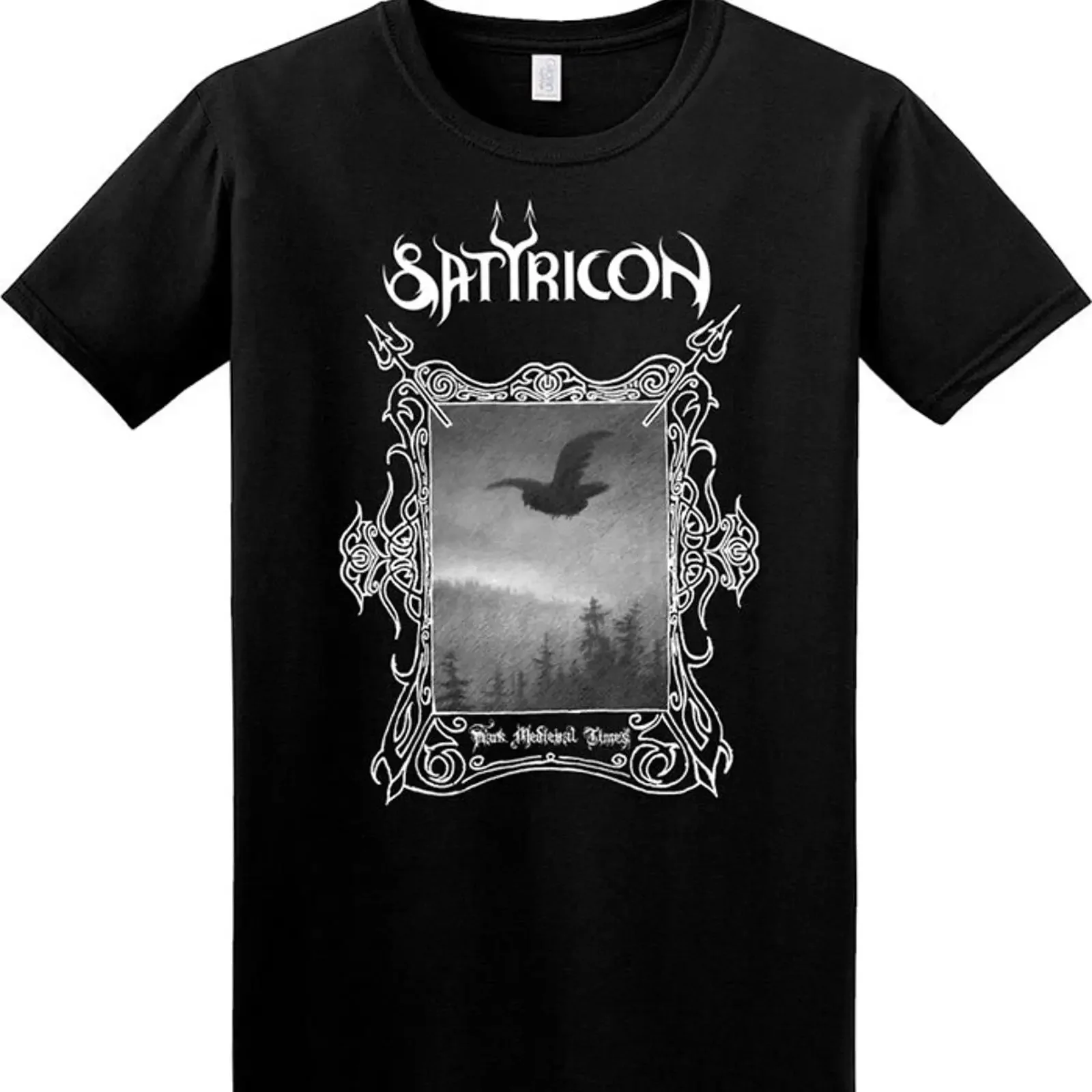 Satyricon DMT 2021 Band T Shirt Official Merch vintage Washed streetwear Casual graphic designer clothes Stretched Stylish