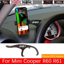 Car Interior For Mini Cooper S Countryman R60 R61 Cooper S Paceman Smartphone Cell Phone Cup Mount Holder Rotatable Phone Holder