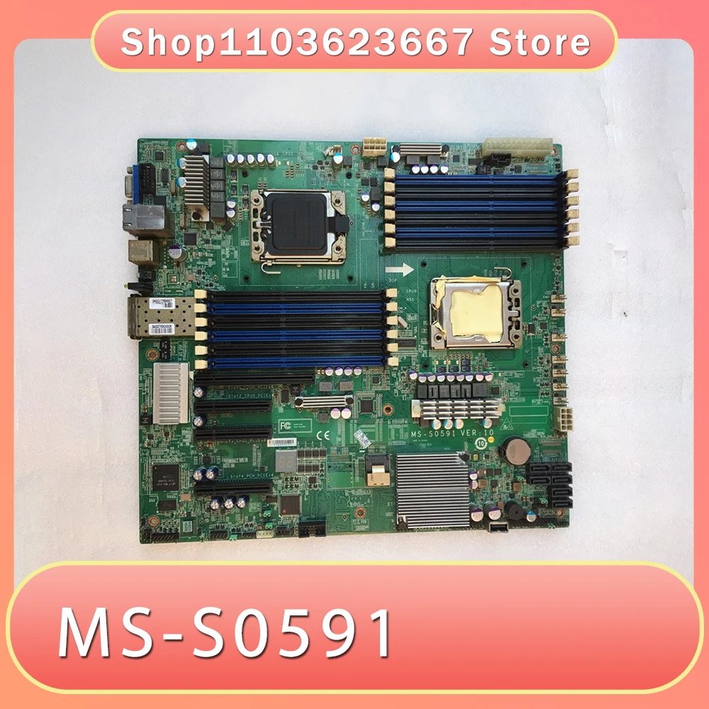 Supports V2 Server Motherboard 10G Dual 10 Gigabit Network Card MS-S0591