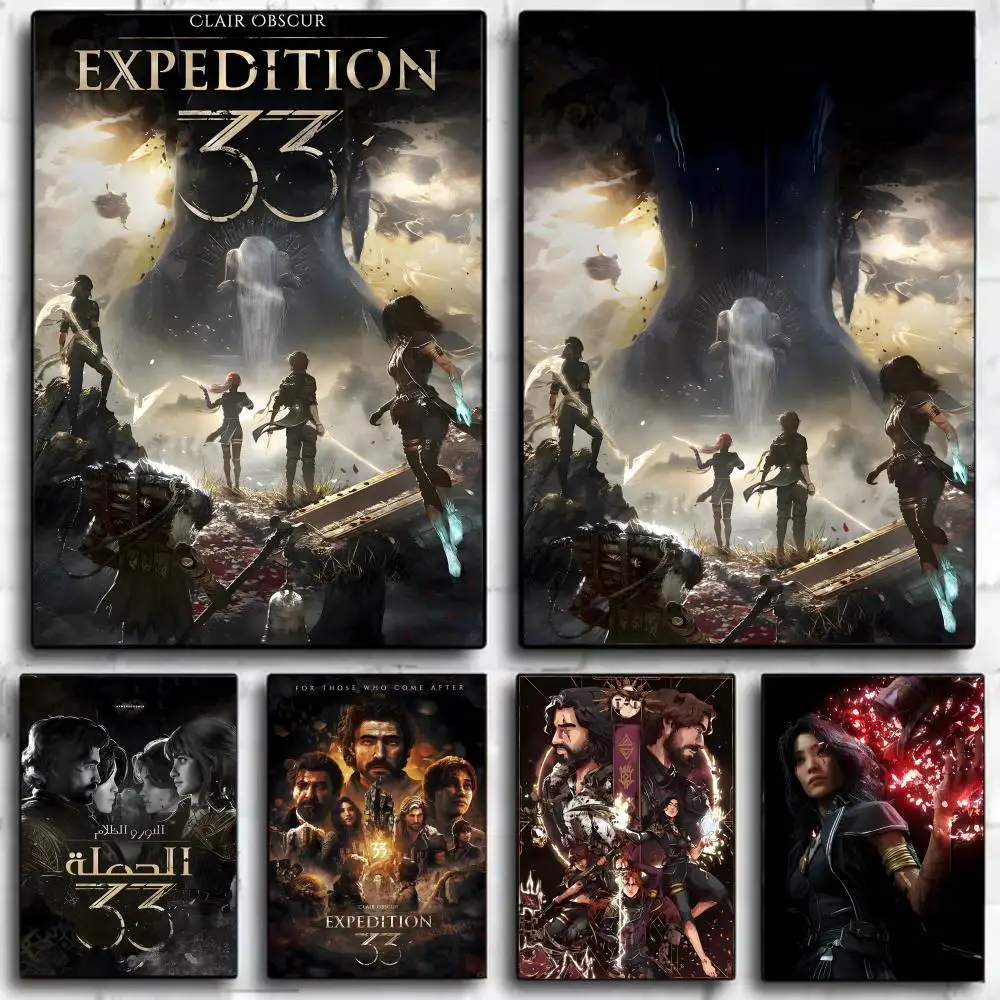 E-Expedition Team 33 Poster Canvas Wall Art Print Poster Decorative Mural Home Decor Gift Unframed