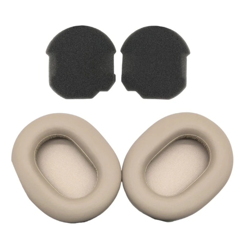 Soft Protein Leather Earpads Enhances Headphones Auditory Sound For WH-1000XM5 WH1000XM5 Over Ear Headphones