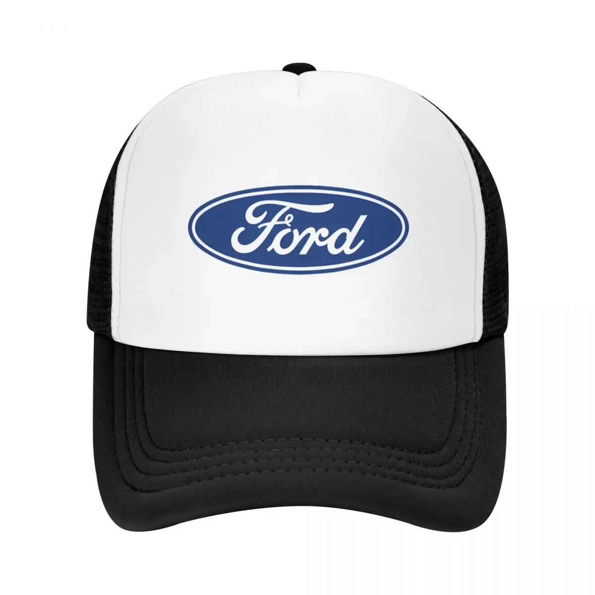 Topi desain Ford baru topi bisbol untuk pria topi olahraga yang dapat disesuaikan topi wanita modis kasual topi pengemudi truk