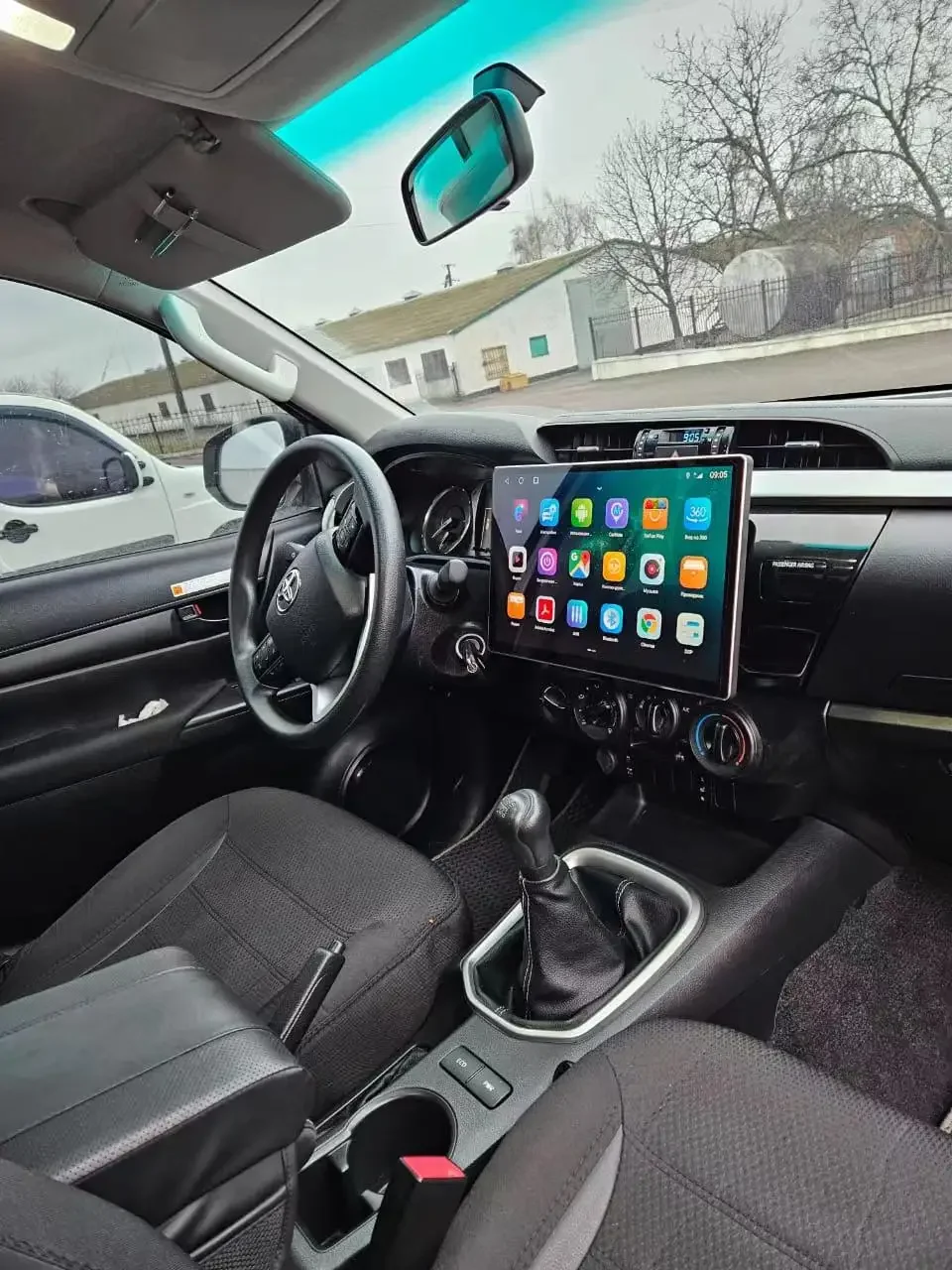 For Toyota Hilux Revo Pick Up AN12 Fortuner 2015-2021 Car Radio 2K Screen Android 13.0 GPS Navi Multimedia Player Carplay 13.1\