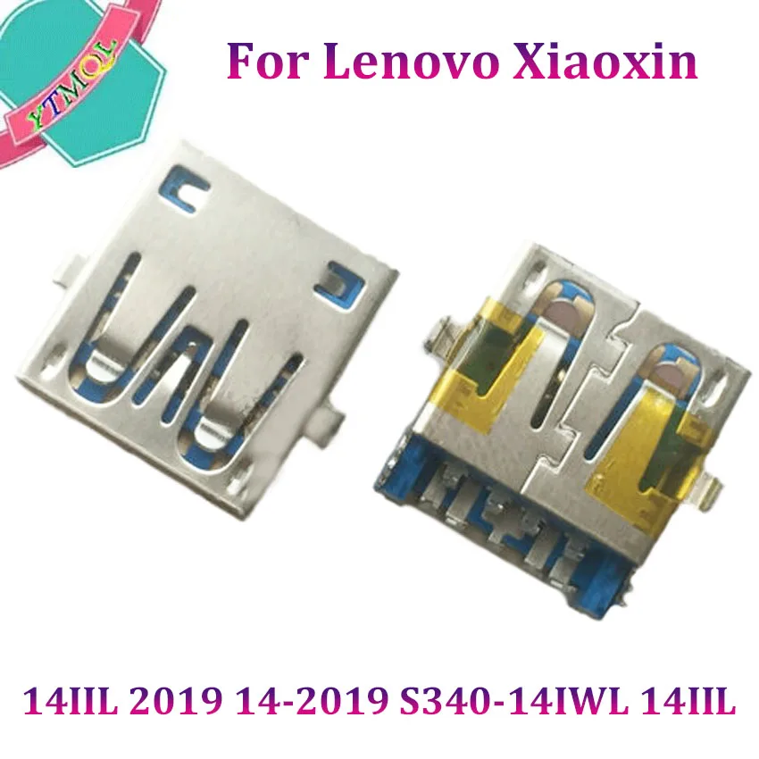1Pcs USB 3.0 Jack Connector Fit For Lenovo Xiaoxin 14IIL 2019 14-2019 S340-14IWL -14IIL USB Charger Socket