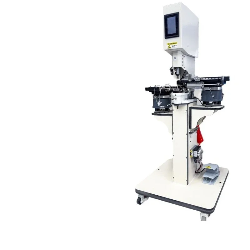 Fully automatic computer servo buckle machine, buckle machine, shaking head buckle, corn buckle, bump nail