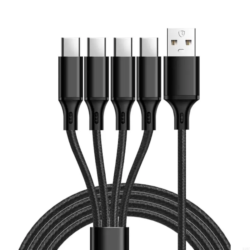 Câble répartiteur R1WC USB Ccâble multi USB C vers USB câble données Type C 4 en 1