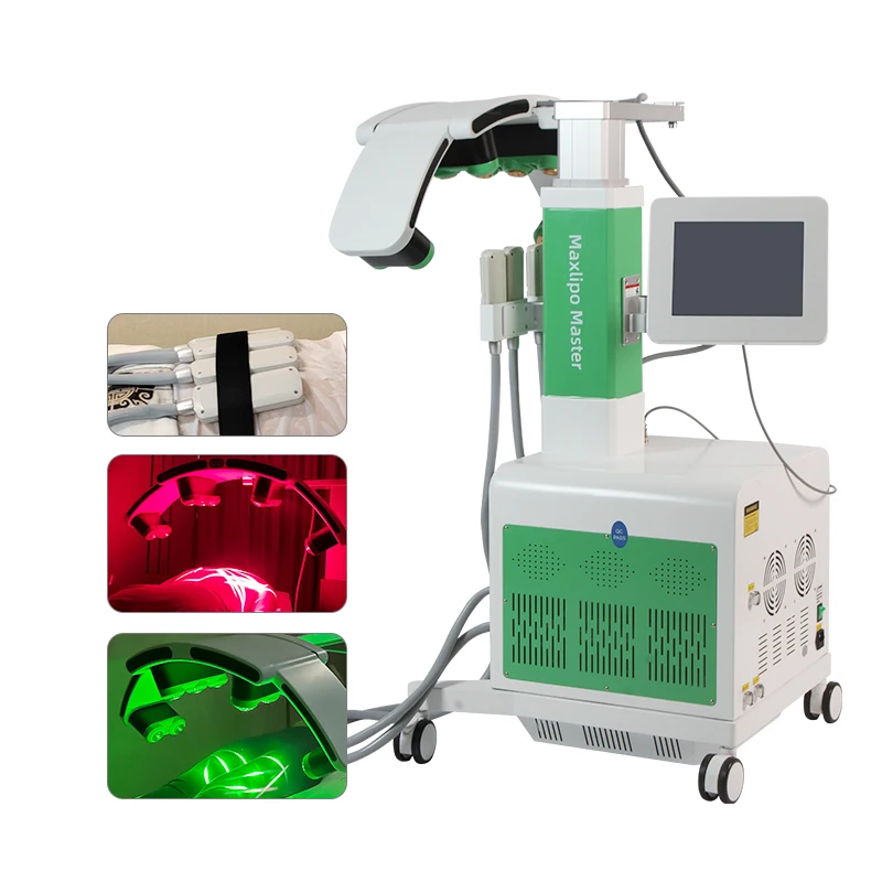 

Аппарат для похудения и коррекции фигуры с неинвазивной зеленой и красной светотерапией 635 нм и 532 нм