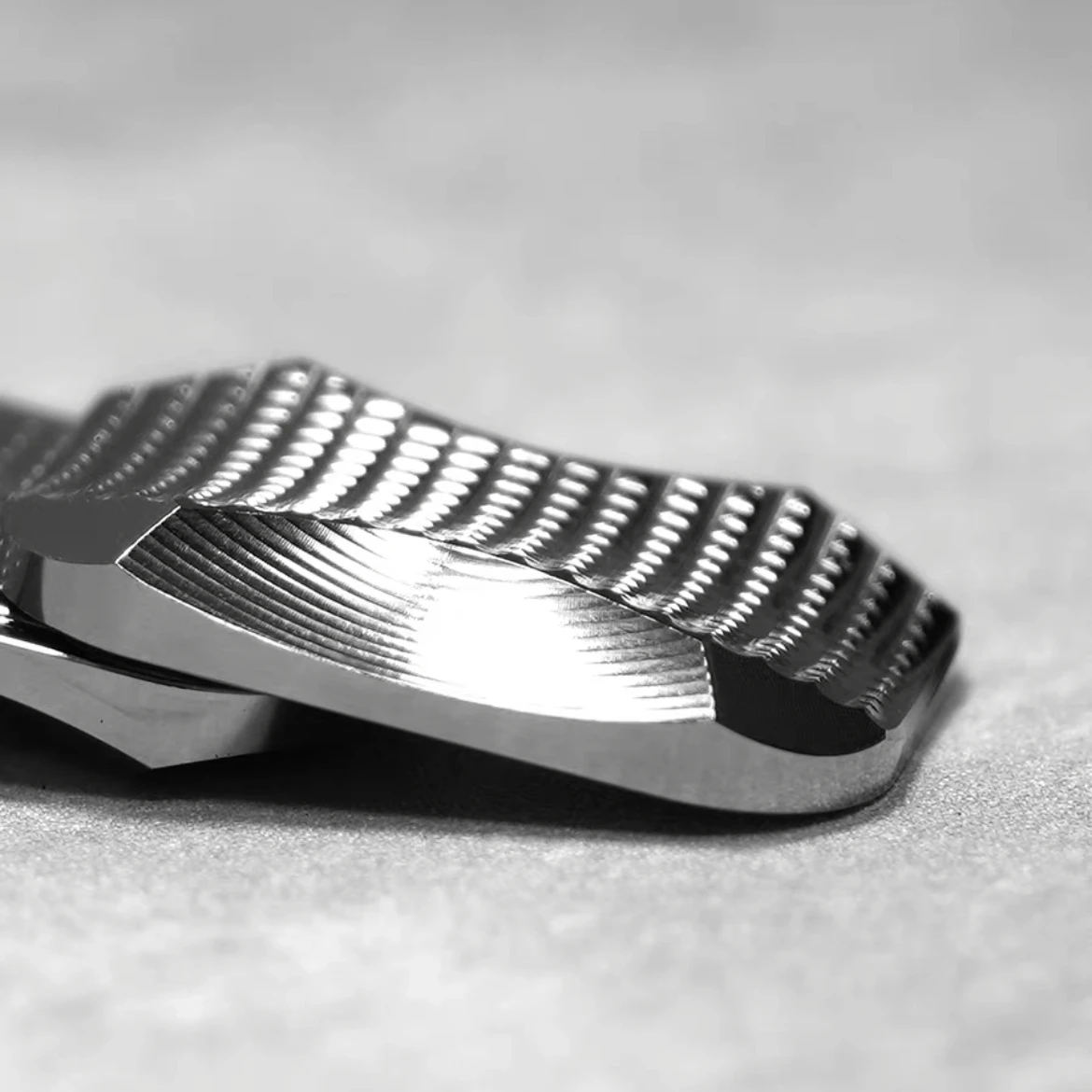 Liga de titânio bolso edc fidget spinner slider metal anti estresse brinquedos sensoriais tdah foco ferramenta leve durável para viagens