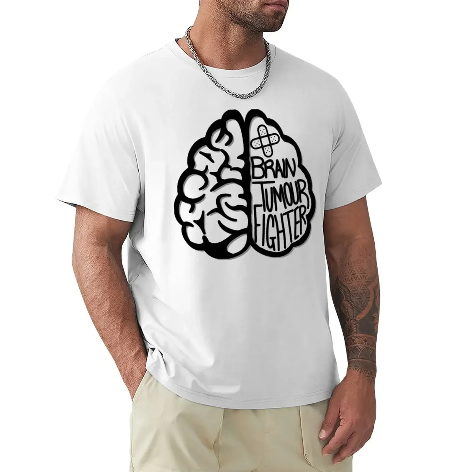 Brain Tumour Fighter T-Shirt animal prinfor boys tees mens designer t shirt