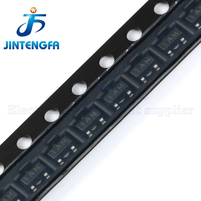 3000 Stück 2N3904 2N3906 MMBT3904 MMBT3906 1AM 2A SOT23 SMD Transistoren NPN PNP 40V 200mA MMBT3904LT1G MMBT3906LT1G LMBT3906 – Detail 4