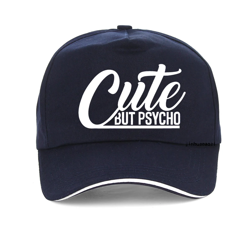 لطيف ولكن النفسي إلكتروني طباعة قبعة بيسبول أزياء الصيف نمط قابل للتعديل قبعة الشمس Casquette Snapback القبعات