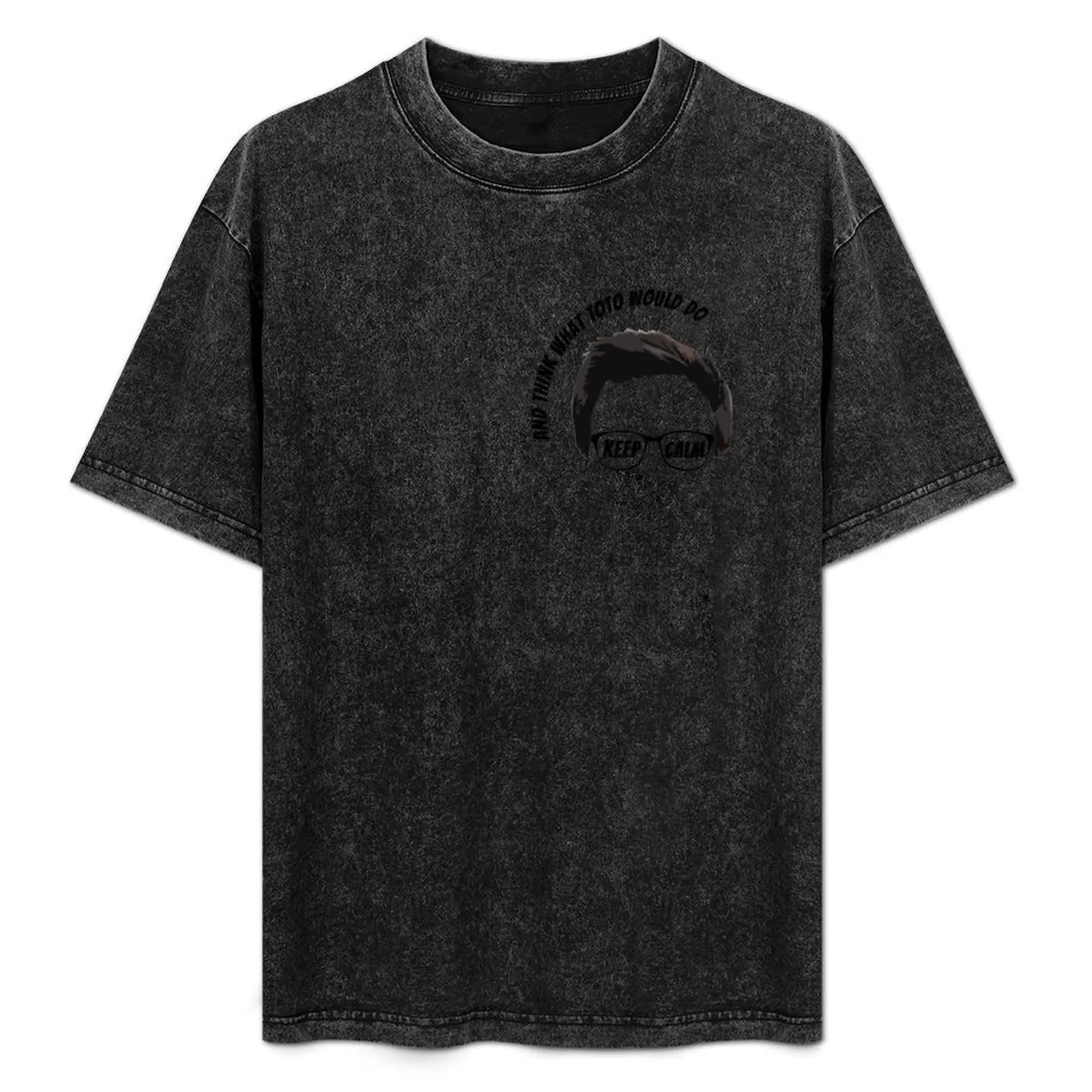 f1のインスピレーション：落ち着いて、トートならどうするだろうかを考える！-tシャツ-大きいサイズ-ソフトコットンtシャツ