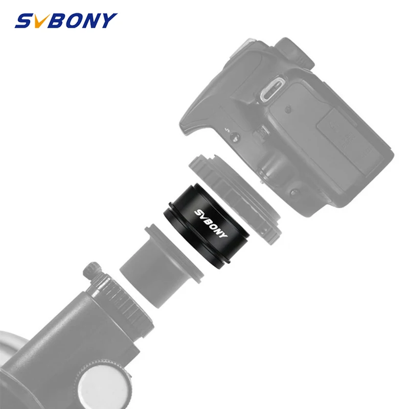 SVBONY SV109 Telescope M48 Variable Extension Tube Length 24-35mm on Both Sides For Astrophotography