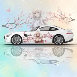 Kitagawa Marin Car Body Stickers Anime Itasha Vinyl Car Side Decal Sticker Car Sticker Automotive Decor Film