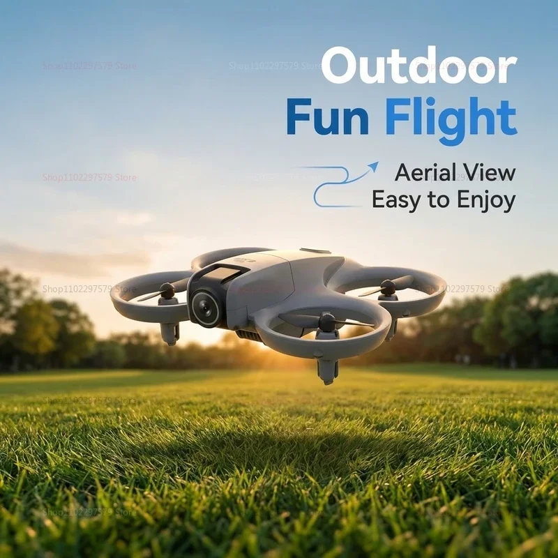 Hot GT3 Mini Drone with 4K 8K HD Camera WIFI FPV Foldable Quadcopters RC Drone with Colorful Lights Hovering Toys Gifts For Kids