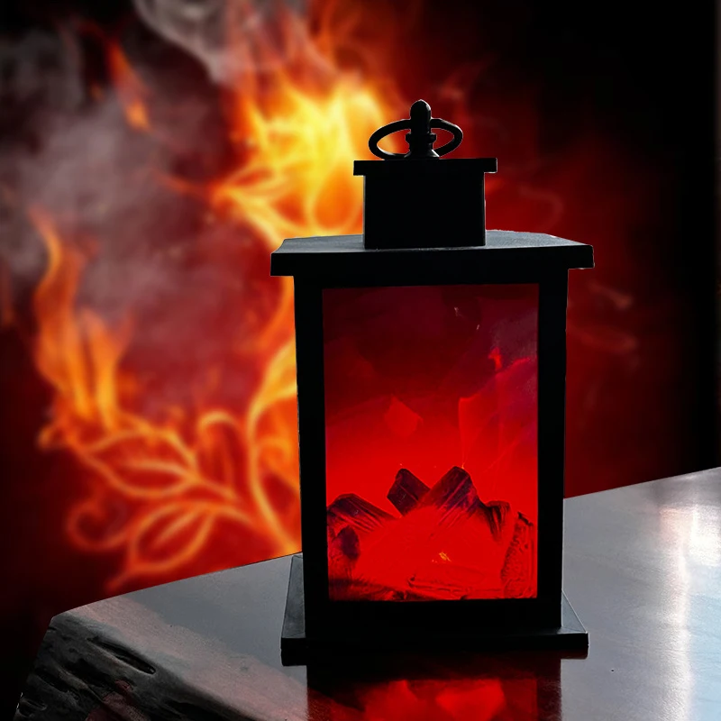 LED Simulation Flame Lamp Novelty Lighting Retro Atmosphere Lamps Interior Decoration Fireplace Light Creative Ornaments Hot