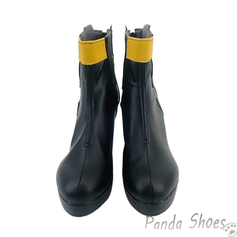 Honkai Star Rail Trailblazer Cosplay Shoes Anime Game Cos Black Boots Stelle Cosplay Costume Prop Shoes for Con Halloween Party