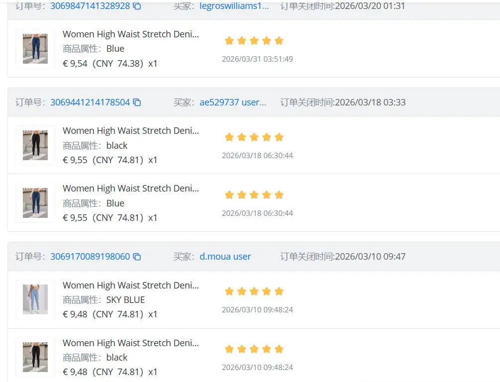 Women High Waist Stretch Denim Jeans Hip Lifting Skinny Pencil Pants Ladies Full Length Slim Solid Color Trousers 7 S1edab68ca8124be5b412e0fdfdf58bd14