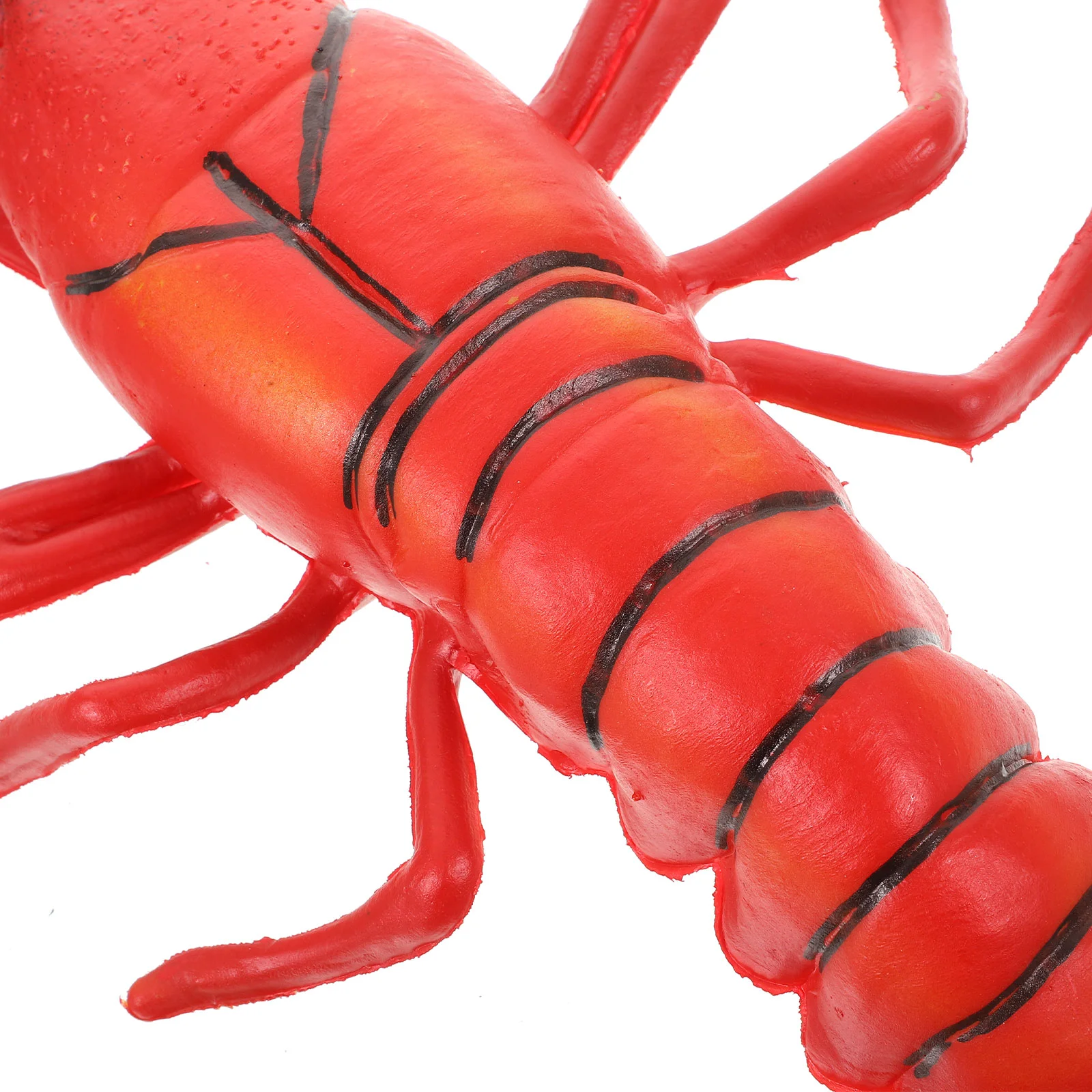 Lifelike Lobster 20 x 8 inch Super Large Plastic Lobster Model for Home Decor Market Display Photography Prop Kids Pretend Play