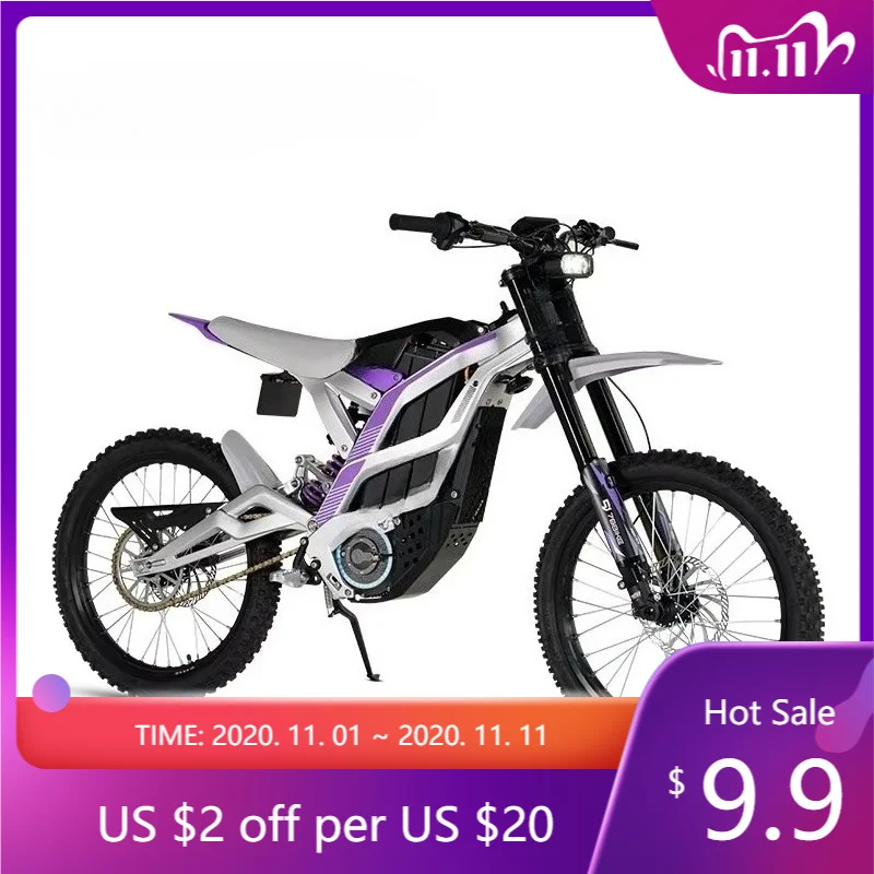 DXY79 bicycle 72V 35Ah electric motorcycle 5Kw 10KW 12000W Ebike 410N. M 85km/h App control ecological