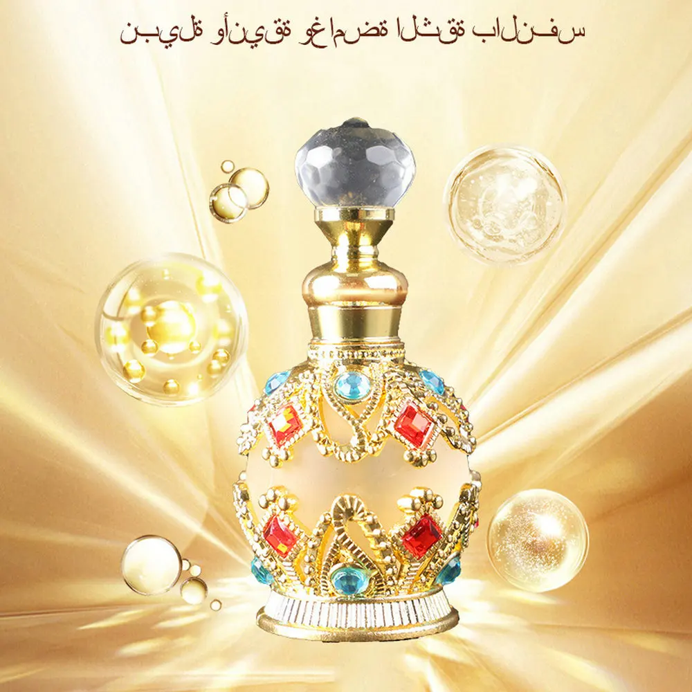 Huile de parfum du Moyen-Orient de Dubaï, Cologne, parfum léger longue durée, fleur fraîche du désert, arabe Profumo Uomo, santé, beauté, 15ml