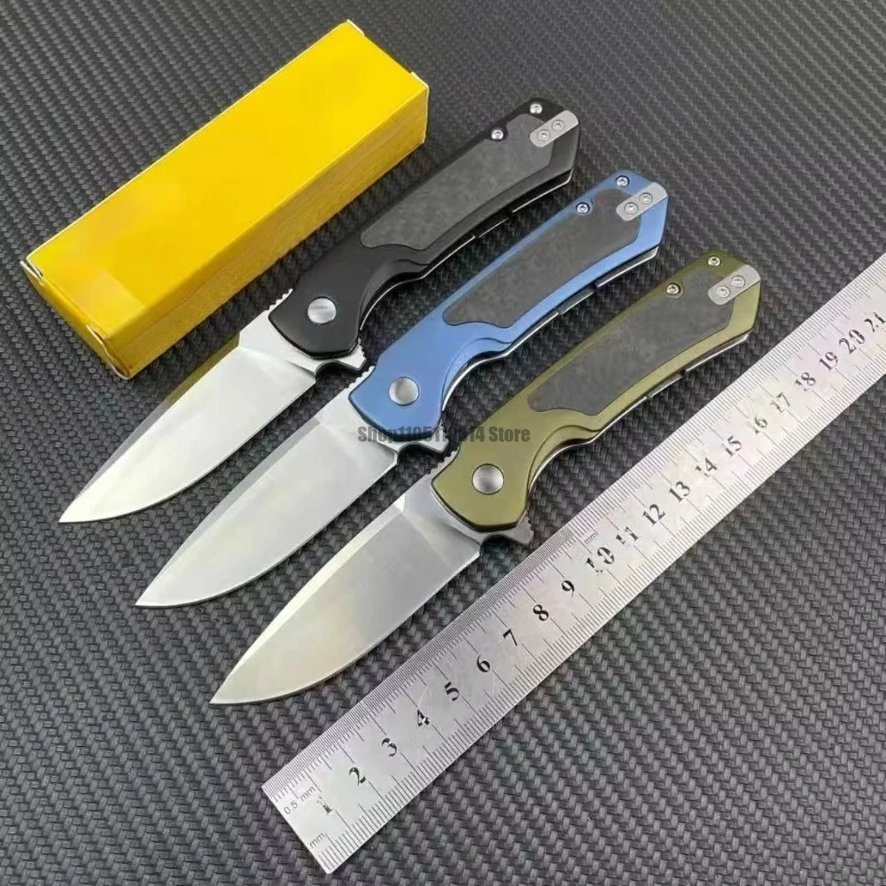 BK 714 D2 الصلب ألياف الكربون عدم الانزلاق مقبض التخييم الصيد سكين جيب متعددة الوظائف EDC بقاء سكين للفرد سكين اليد