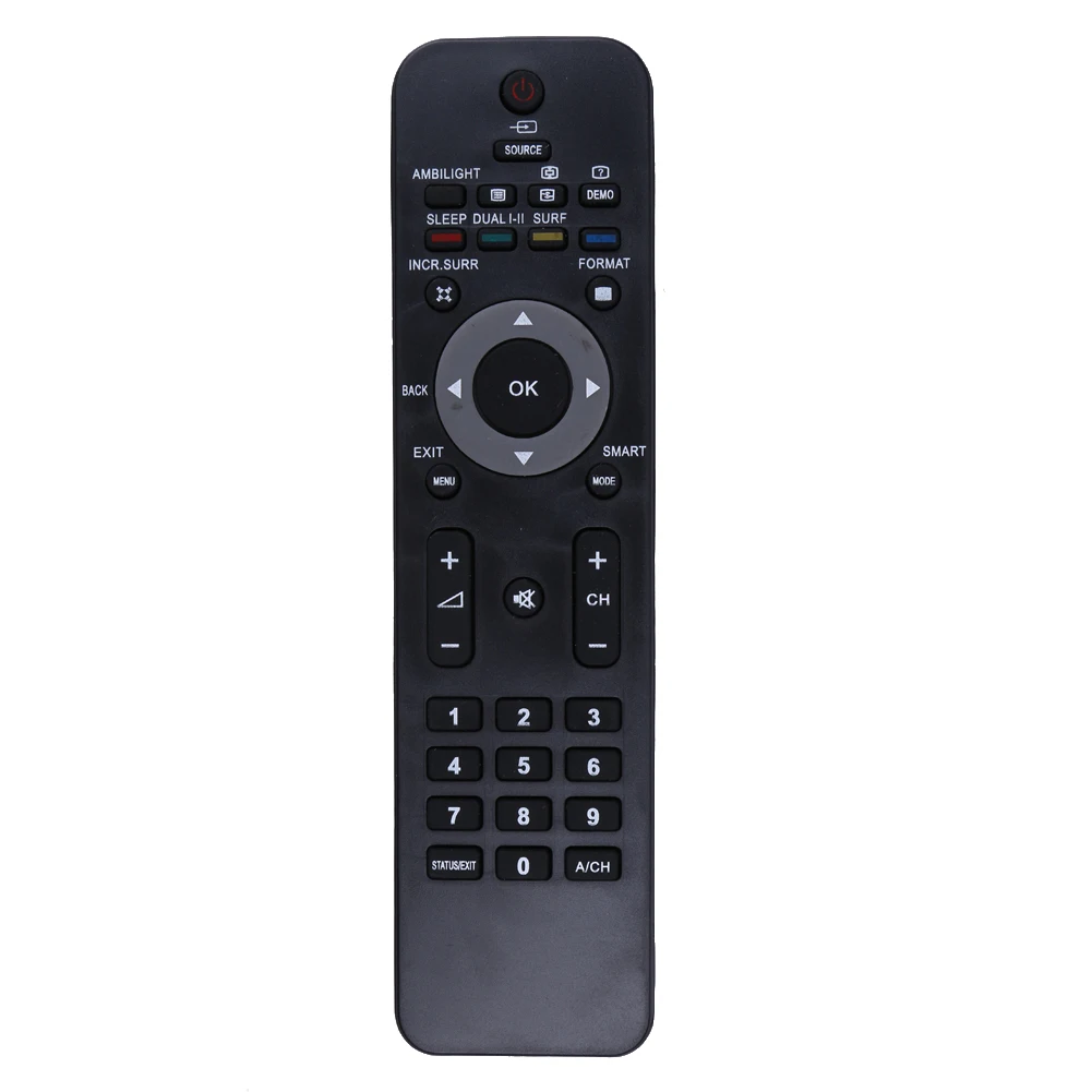Wireless Remote Control Replacement Universal Remote Control Farther Transmitting Distance for Philips RM-670C TV
