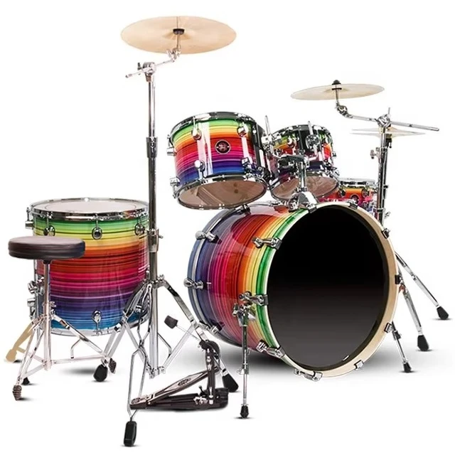 

Professional Jazz Electronic Drum Set China Bullfighter DW5 Maple Drum Chamber