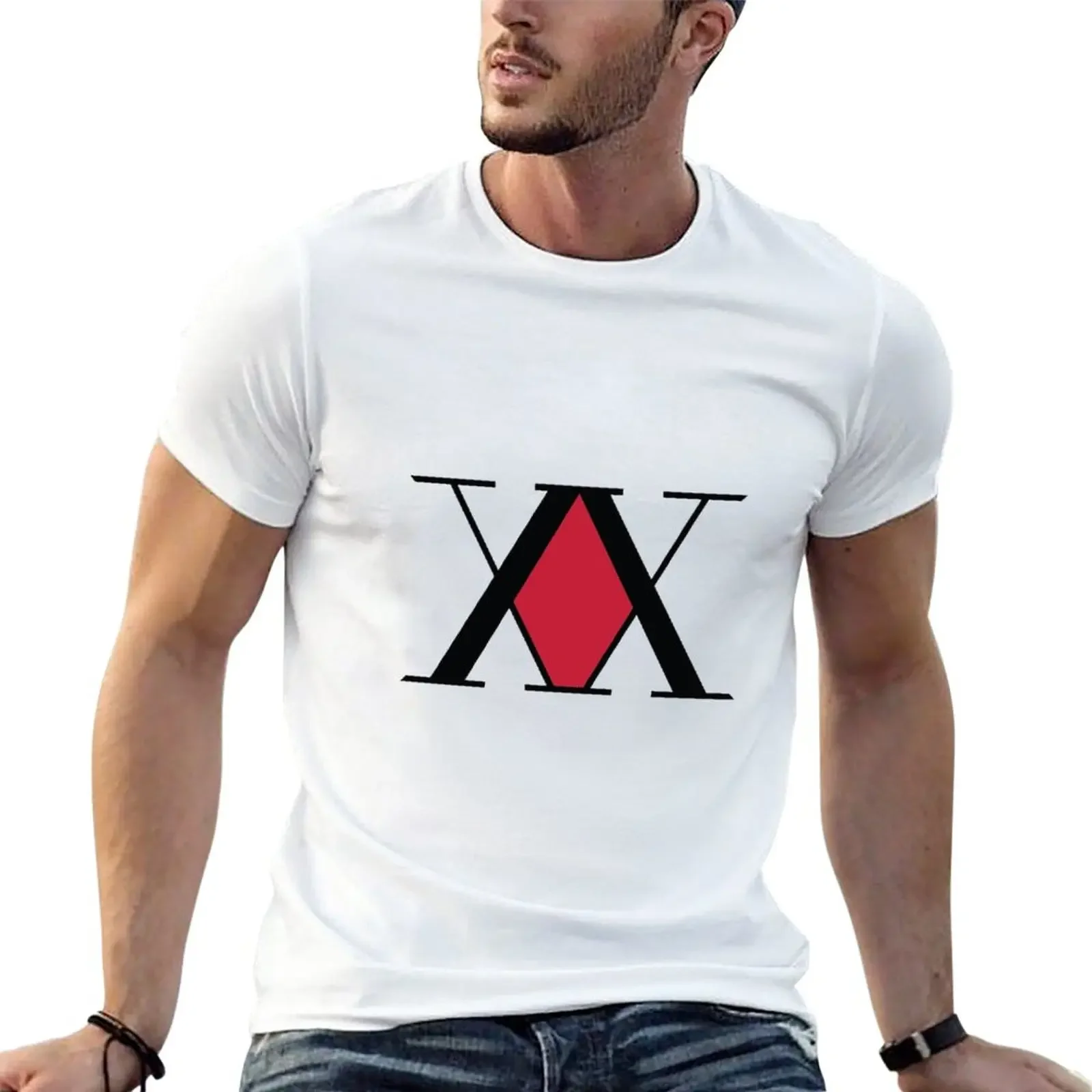 

Hunter logo T-Shirt customs boys whites mens clothes