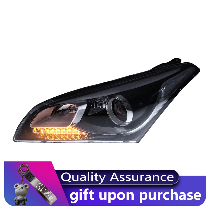 

Car Styling For Hyundai Mistra 2014-2016 Front Lamp DRL Headlight Turn Signal Highlight LED Projector Lens Auto Car Accessories