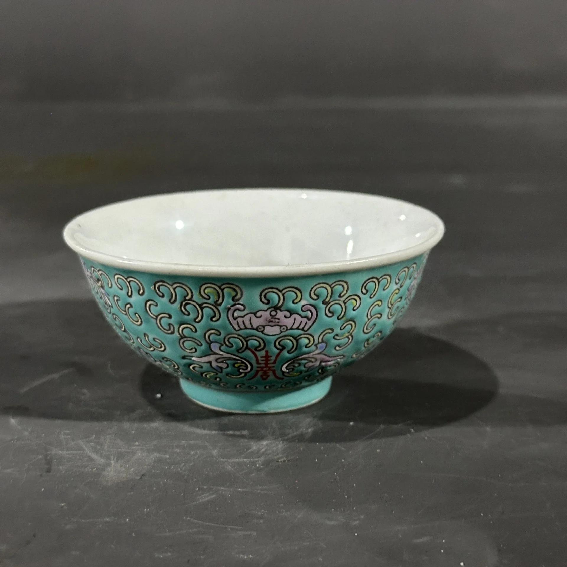 

Hand-Painted Jingdezhen Pastel Glaze Tea Set Cup Pu'er Personal Nostalgic Porcelain