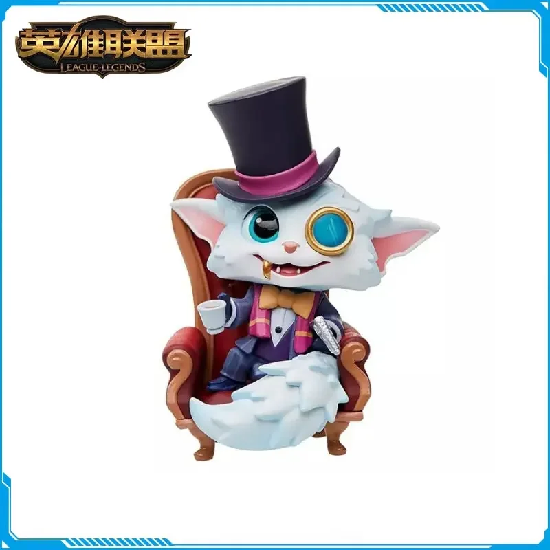 

Original LOL League of Legends Gentleman Gnar Q Version Action Figures Collectible Ornaments Model Toys Gift