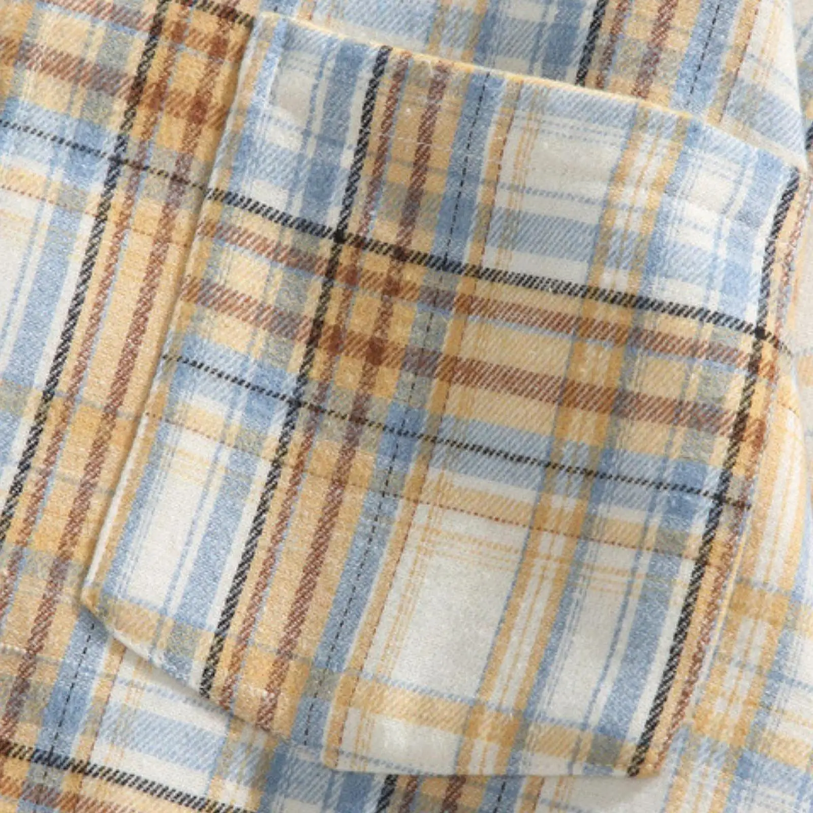

Plaid Shirt Clothes Women Men Shirt for Outdoor Activities Winter Autumn