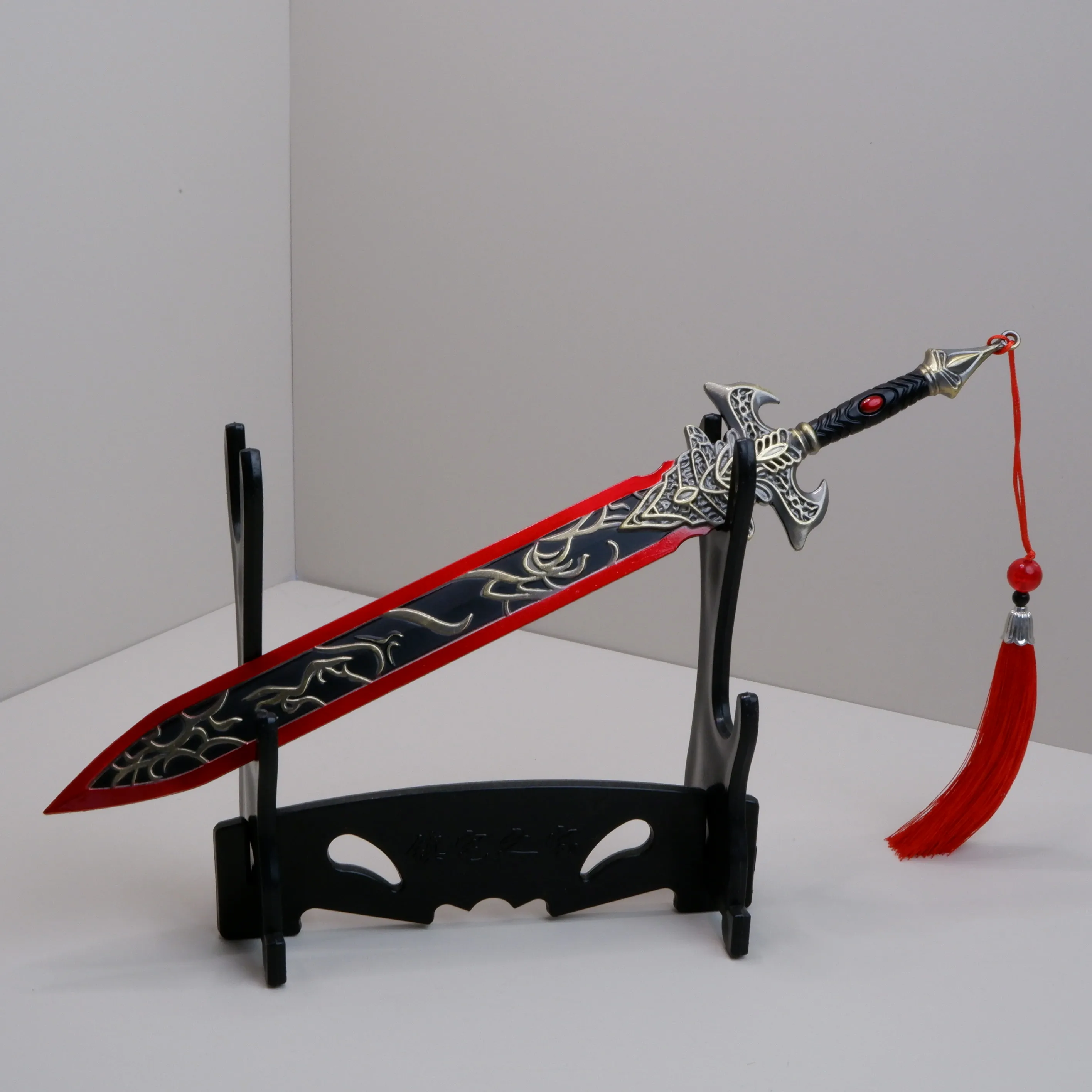 29 センチメートル/11.42 インチ神々の創造 12 神剣周辺機器武器モデル古代剣合金コレクション小道具装飾玩具ギフト