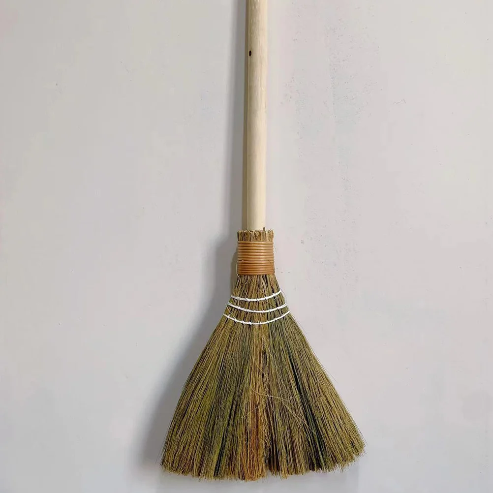 

Household Mini Cleaning Broom Sweeper Desktop Cleaning Broom Dust Brush Small Broom handmade broom straw broom