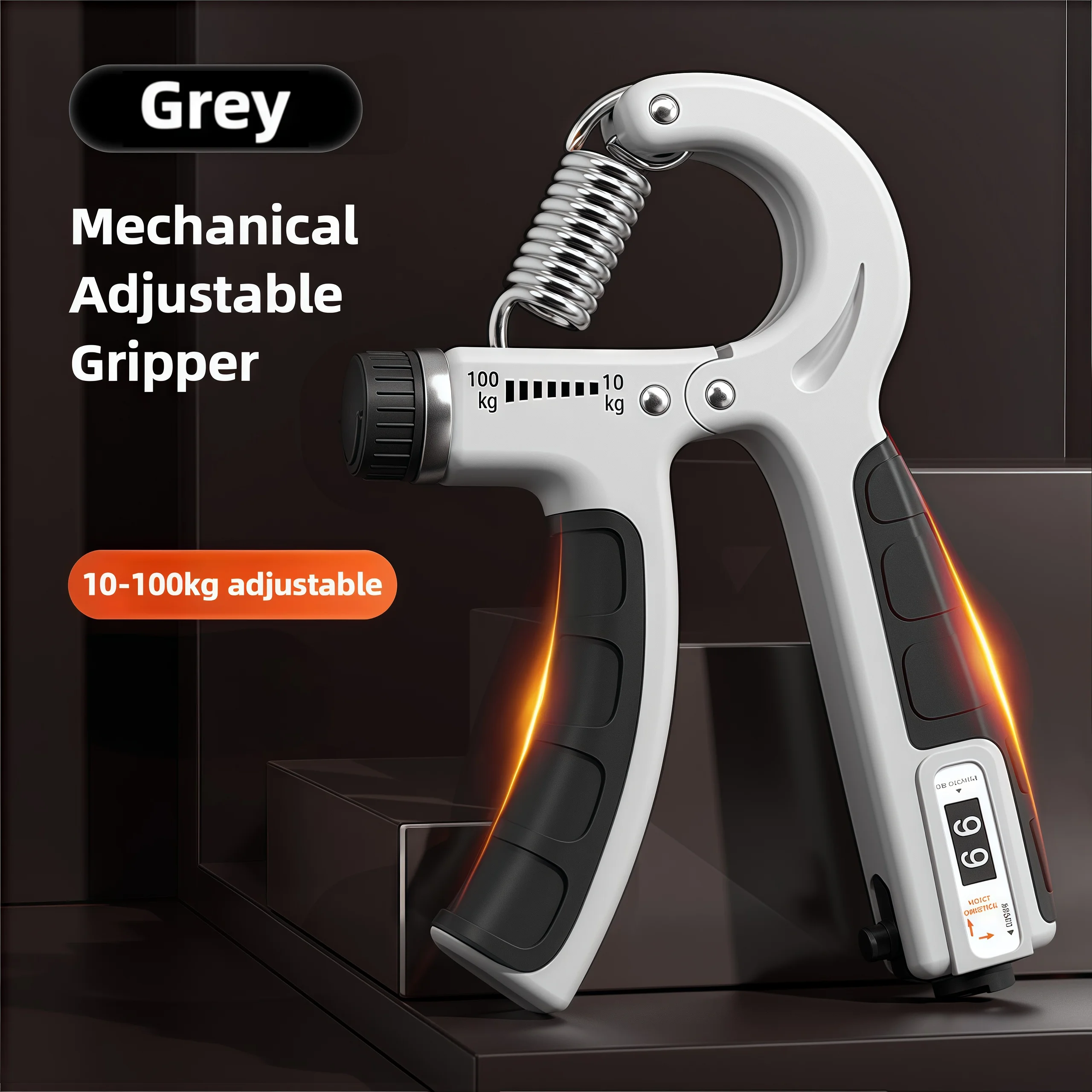 Grip Strength Trainer Onderarmversterker Handknijper Verstelbare weerstand Handgreepversterker voor spieropbouw
