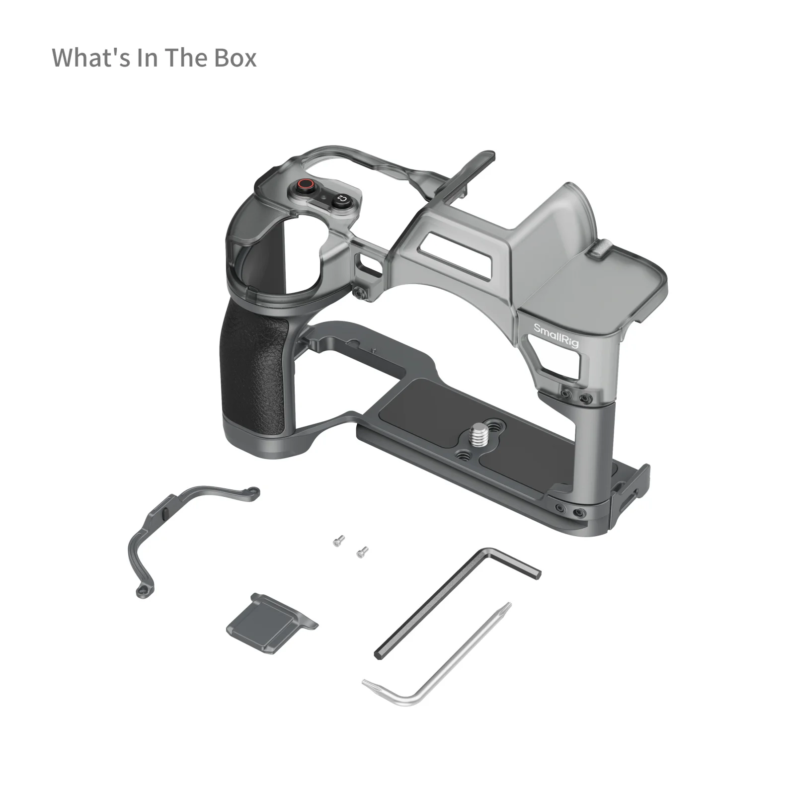 SmallRig A7 IV camerabehuizing Hybride modulaire behuizing met Arca-Swiss-plaat voor Sony Alpha 7 IV met ergonomische handgreep 4798